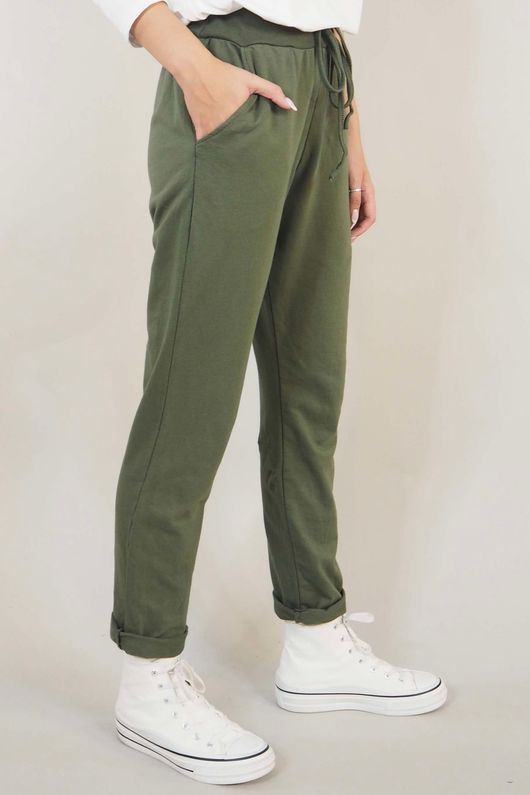 Made in Italy Oris Classic Jogger Khaki -